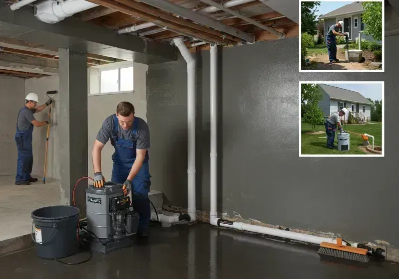 Basement Waterproofing and Flood Prevention process in Marshall County, IA